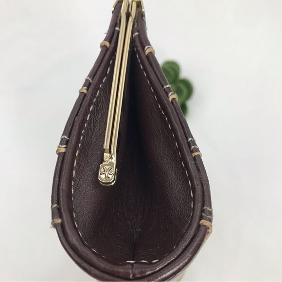 Bundle of 2 Brown and Black Grommet Clasp Clutches - Picture 12 of 16